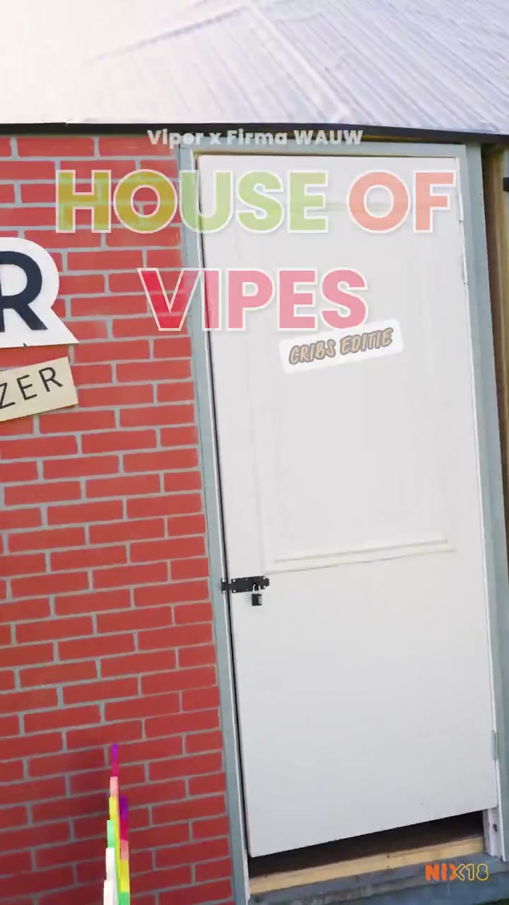 Viper Hard Seltzer festival house with branded bar, entrance and after-garden area